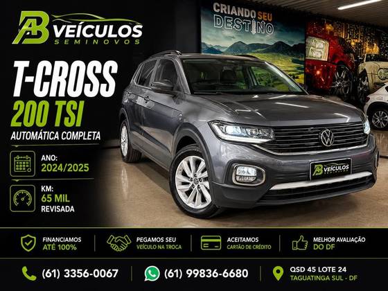 VOLKSWAGEN T-CROSS 1.0 200 TSI TOTAL FLEX AUTOMÁTICO VOLKSWAGEN T-CROSS 1.0 200 TSI TOTAL FLEX AUTOMÁTICO